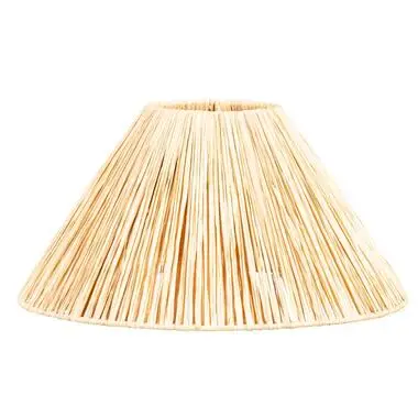 Lampenkap Rowen - naturel - Ø35x18,5 cm bij Leen Bakker