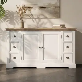 Landelijk dressoir wit bij LUMZ