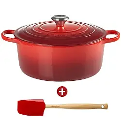 Le Creuset Signature Braadpan 24 cm Kersenrood bij Meesterslijpers