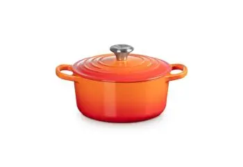 Le Creuset signature ronde braadpan Oranjerood Ø 18cm 1,8ltr bij Kookshop de Pepermolen