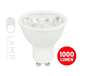 LED GU10 Dimbaar 8W - 1000 lumen bij LampVerlichting.nl