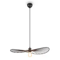 LED Hanglamp E14 | Chapeau | Zwart | Verstelbaar | IP20 | Trio Lighting bij 123led