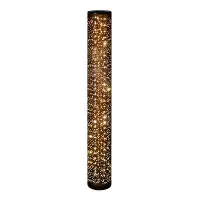 LED Vloerlamp | Taco | Cillinder | 3000K | Zwart | IP20 | Trio Lighting bij 123led