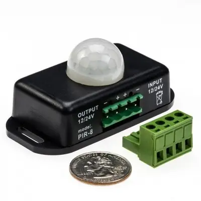 LEDStrip mini PIR bewegingssensor opbouw bij LEDStripXL