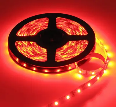 LEDStrip Rood 1 Meter 60 LED 12 Volt bij LEDStripXL