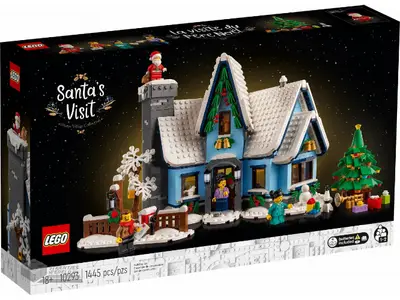 LEGO 10293 Bezoek van de Kerstman – Santa’s Visit bij Steentjeswereld