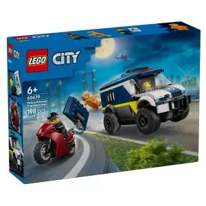 LEGO City 60479 *** Politie Gevangenentransport bij 't Blokjeshuis