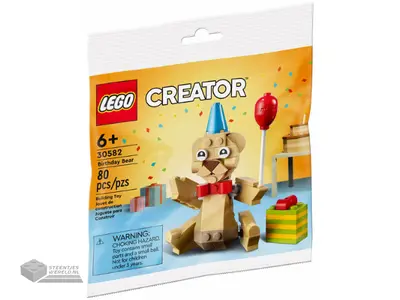 LEGO Creator 30582 Verjaardagsbeer – Birthday Bear polybag bij Steentjeswereld