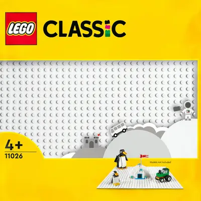 LEGO klassiek witte bouwplaat 32x32 bord bij ilovespeelgoed