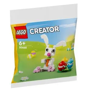 LEGO® Seizoen Pasen 30668 Paashaas met Kleurrijke Eieren bij 't Blokjeshuis