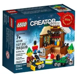 LEGO® Seizoen Winter 40106 Speelgoedwerkplaats bij 't Blokjeshuis