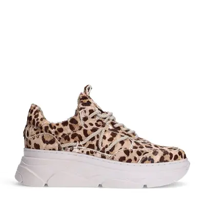Leopard sneakers bij Sacha