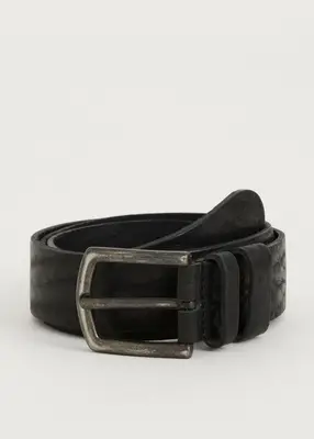 Leren riem bij The Sting