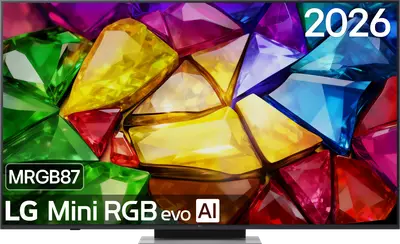 LG AI 65MRGB87B9B - Ultra HD 4K - Mini-led-tv - 65 inch - 2026 bij MediaMarkt