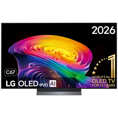 LG Evo AI 55C67LA - Ultra HD 4K - OLED-tv - 55 inch - 2026 bij MediaMarkt