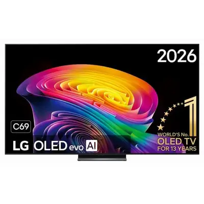LG OLED 4K 83" C69 (2026) Type televisie: OLED TV | Anti reflecterend scherm | Schermdiagonaal: 83 inch bij Electro World