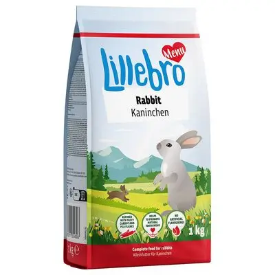 Lillebro dwergkonijnenvoer 1 kg bij Bitiba