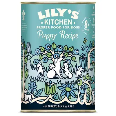 Lily's Kitchen Puppy 6 x 400 g Kalkoen & Eend bij Bitiba