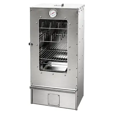 LocarnoRookoven Locarno RVS 80 x 40 x 28 cm bij Vuur & Rook