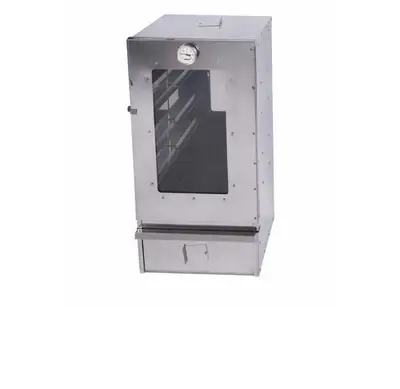 LocarnoRookoven Locarno RVS (80x40x28) COMPLEET PAKKET! bij Vuur & Rook