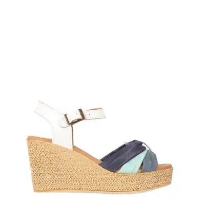 Lola Canales Espadrilles 1450 Blauw bij Donelli