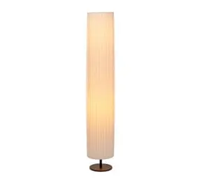 Lucide FOLD - Vloerlamp - Ø 20 cm - 2xE27 - Wit bij Lamponline