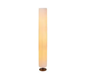 Lucide FOLD - Vloerlamp - Ø 20 cm - 3xE27 - Wit bij Lamponline