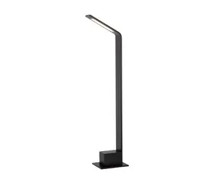 Lucide LAWFORD - Sokkellamp - LED - 1x6W 3000K - IP54 - Zwart bij Lamponline