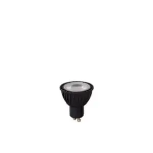 Lucide LED BULB Led lamp 5cm LED Dimb. GU10 5W 3000K Zwart bij Breman Verlichting