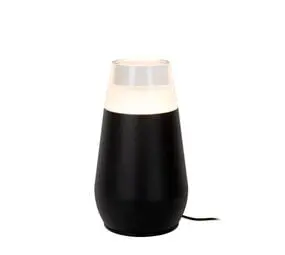 Lucide OPUS - Sokkellamp - LED - 1x9W 2700K - IP54 - Zwart bij Lamponline