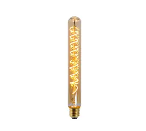 Lucide T32 - Filament lamp - Ø 3,2 cm - LED Dimb. - E27 - 1x4,9W 2200K - Amber bij Lamponline