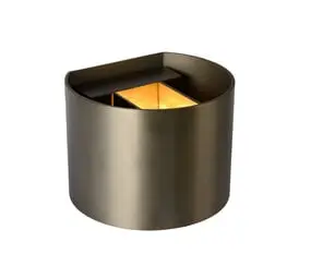 Lucide XIO - Wandlamp - LED Dimb. - G9 - 1x3,5W 2700K - Verstelbare stralingshoek - Roest bruin bij Lamponline
