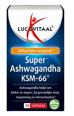Lucovitaal Ashwagandha Ksm-66 bij Vitatheek