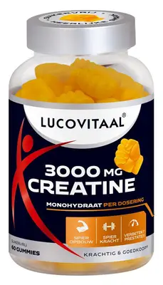 Lucovitaal Creatine 3000Mg Gummies bij Vitatheek