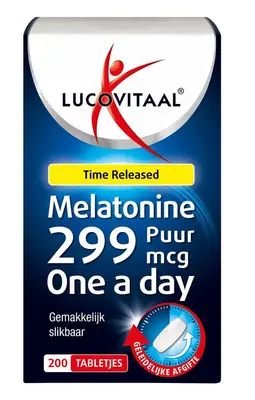 Lucovitaal Melatonine 299Mcg bij Vitatheek
