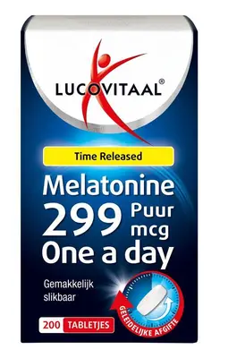 Lucovitaal Melatonine 299Mcg bij Vitatheek