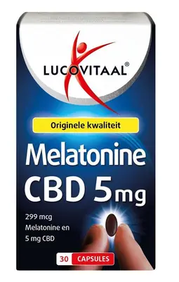 Lucovitaal Melatonine Cbd 5Mg bij Vitatheek