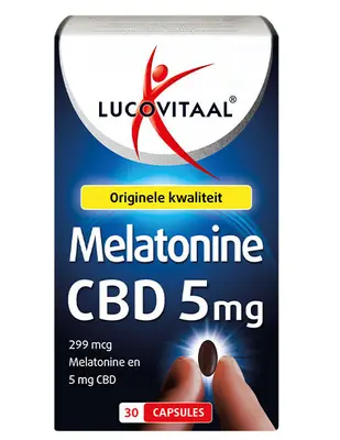 Lucovitaal Melatonine Cbd 5Mg bij Vitatheek