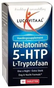 Lucovitaal Melatonine L-Tryptofaan 0.1Mg bij Vitatheek