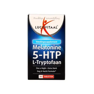 Lucovitaal Melatonine L-Tryptofaan 0.1Mg bij Vitatheek