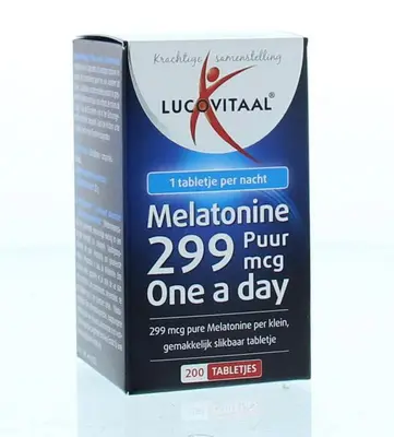 Lucovitaal Melatonine Puur 0.299Mg bij Vitatheek