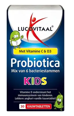 Lucovitaal Probiotica Kids bij Vitatheek