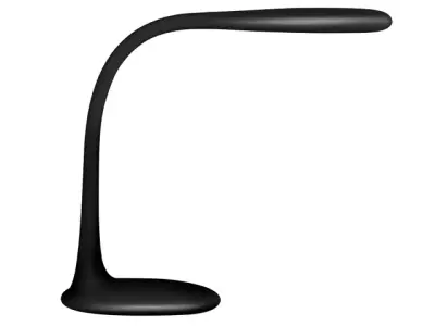 Lucy bureaulamp zwart bij DiscountOffice.nl