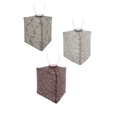 Lumiz Lampion op zonne energie - Solar tuinverlichting - Triangle Set - 3 stuks bij Leen Bakker