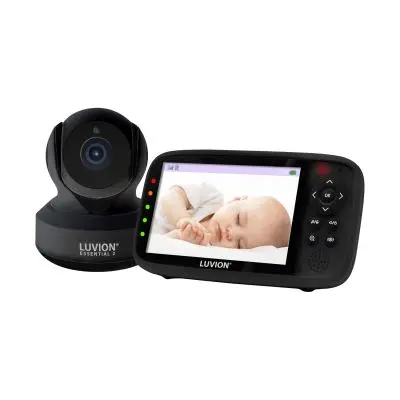 Luvion Babyfoon - Essential 2 - Zwart bij Baby-Dump