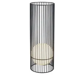 Luxe Vloerlamp Kooi met Bol 60 cm - IP65 bij LampVerlichting.nl
