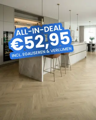 Luxury Floors Visgraat XL Bundaberg Oak 4165HE Plak PVC bij Luxury Floors