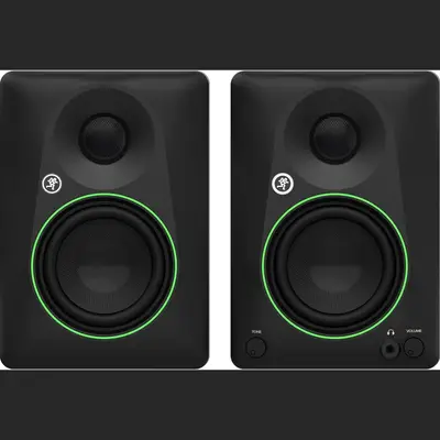 Mackie 4.5 Powered Studio Monitors w/ Tone Control bij Westerhaven Muziek (Groningen)