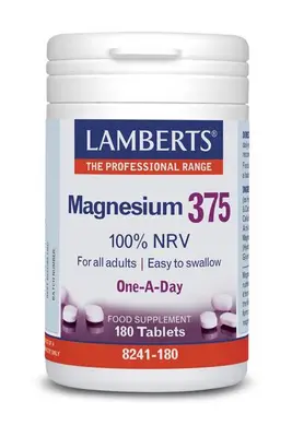 Magnesium 375 (180 tabletten) bij Vitaminadviceshop