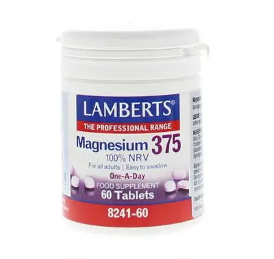 Magnesium 375 (60 tabletten) bij Vitaminadviceshop